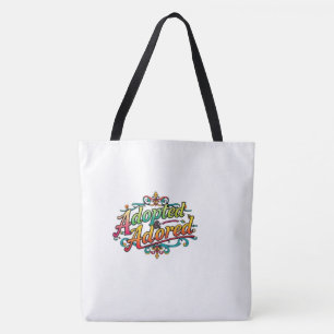Tote Adotado & Adorado – Grande Bolsa de Ombro para P o