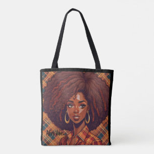 Tote Afro Vibes bolsa para a vida