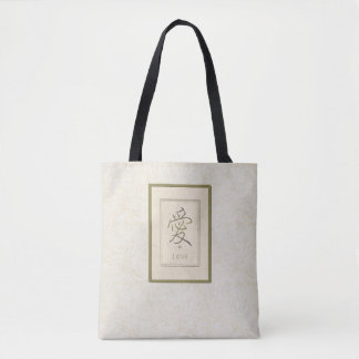 Tote ai - Love All-Over-Impressão Bolsa