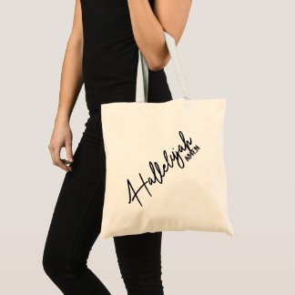 Tote Aleluia Amen bolsa