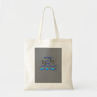 Tote alguém amor de I tem o bolsa da hidrocefalia