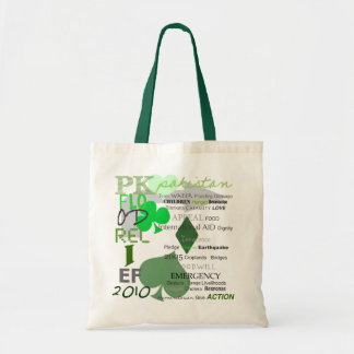 Tote Alivio da inundação de Paquistão - o bolsa
