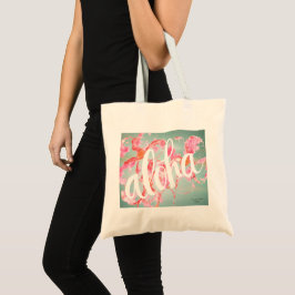 Tote Aloha o bolsa da aguarela do Plumeria