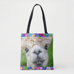 TOTE ALPACA POR TODO IMPRESSÃO BOLSA