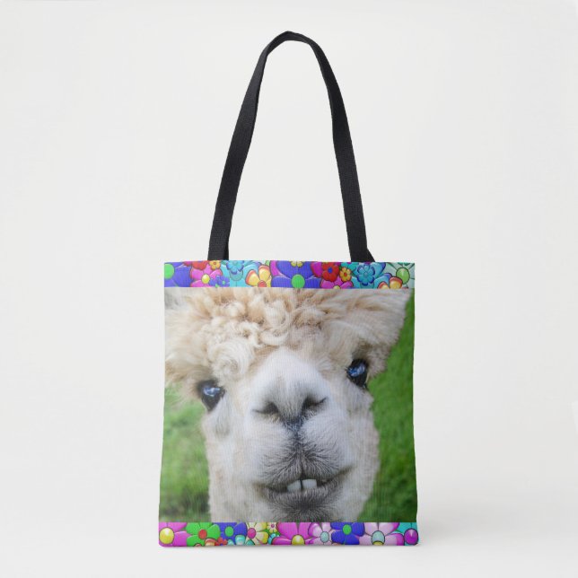 TOTE ALPACA TOTALMENTE SOBRE IMPRESSÃO BOLSA (Frente)