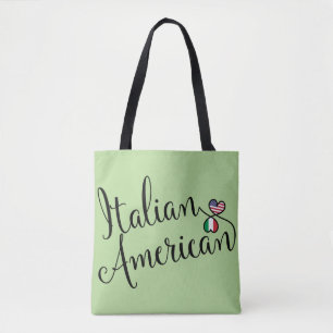 Tote Americano italiano a bolsa de compra entrelaçada