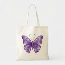 Ametist Butterfly Bolsa