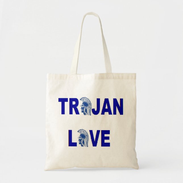 Tote Amor do Trojan da bolsa (Frente)