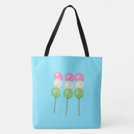 Tote Anime Blue Pastel Dango Bolsa
