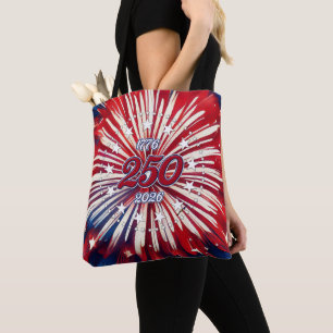Tote Aniversário de 250 anos da América 1776-2026 