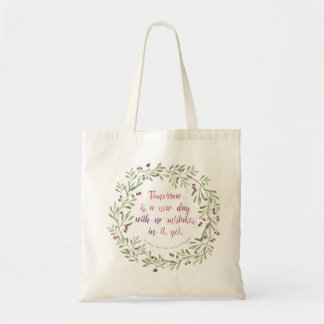 Tote Anne do bolsa verde dos frontões - amanhã…