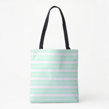 Aqua Stripe por todo o bolsa