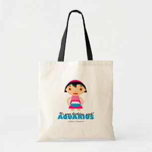 Tote Aquarius Zodiac Bolsa para crianças