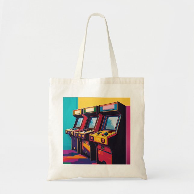 Tote Arcade Nostalgia Bolsa (Frente)
