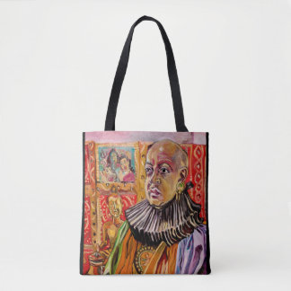 Tote Arte pelo bolsa de Davey x Michael Wilson