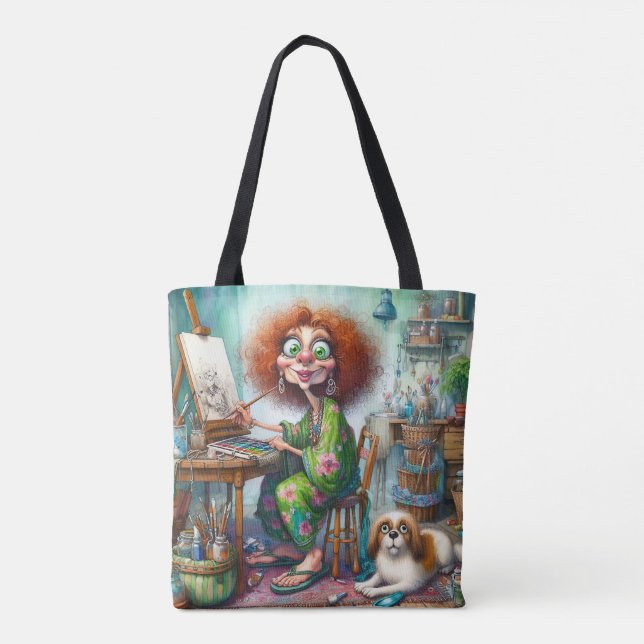 Tote Artista Lady Bolsa (Verso)