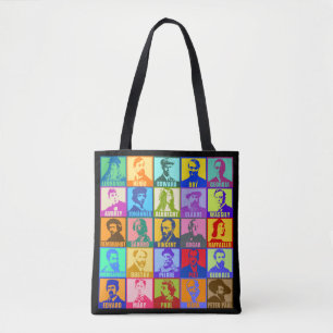 Tote Artistas de Pop de Mod Bolsa