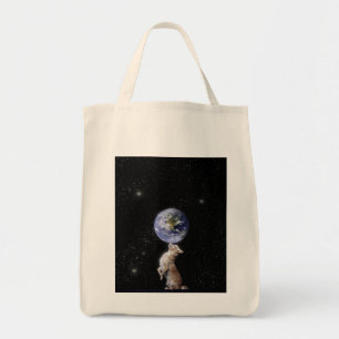 Tote As chihuahuas ordenam o bolsa do mantimento do