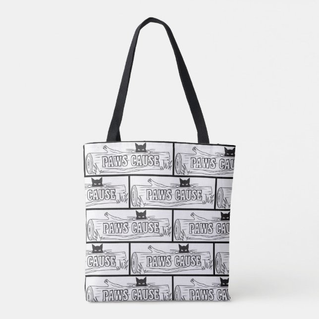 Tote As patas causam Bolsa de resgate (Verso)