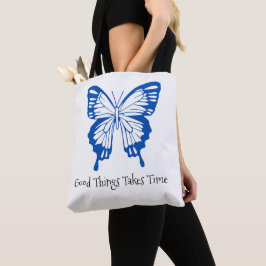 Tote "Asas da Elegância: Bolsa da Bela Flutuante"
