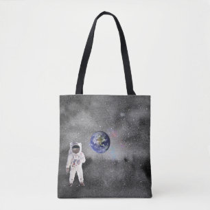 Tote Astronauta no Planeta Terra Bolsa