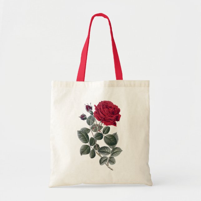 Tote Aumentou o bolsa do impressão (Frente)
