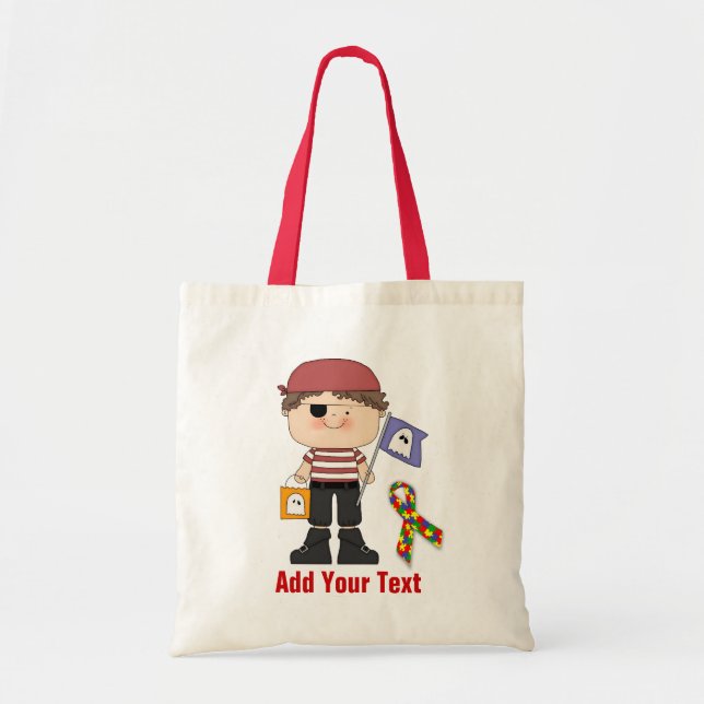 Tote Autism Halloween Bolsa (Frente)