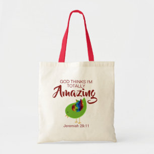 Tote Autismo - Jeremiah 29:11 - Bolsa de Orçamento