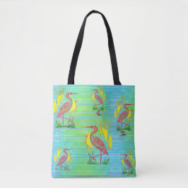Tote Aves tropicais Bolsa
