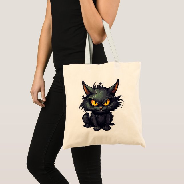 Tote Baby Black Cat Design - Bolsa de Orçamento (Frente (produto))