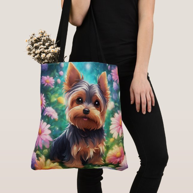 Tote Bag All-Over-Impressão, Grande (Close Up)