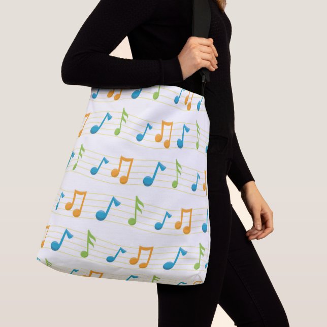Tote Bag All-Over-Impressão, Grande (Close Up)