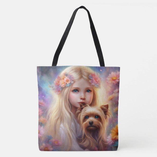 Tote Bag All-Over-Impressão, Grande (Frente)