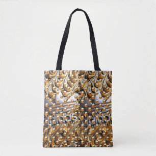 Tote Bag All-Over-Impressão, Mede O bolsa clássico