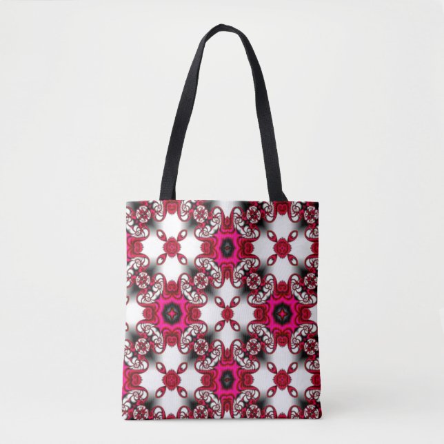 Tote Bag All-Over-Impressão, Mede O bolsa clássico (Frente)