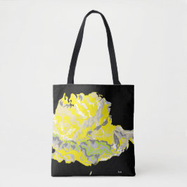 Tote Bag Amarelo Rose em Dark