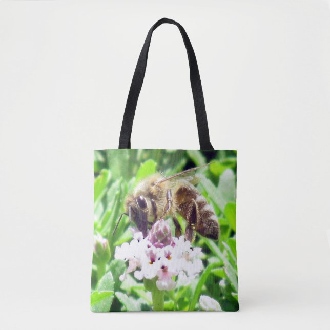 Tote Bag (ao) - Abelhas (Frente)