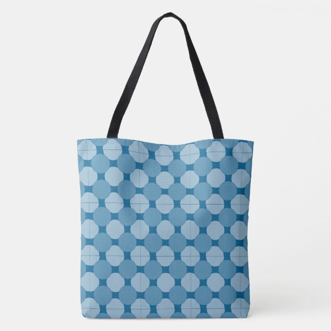 Tote Bag (ao) - Círculos sobrepostos (Verso)