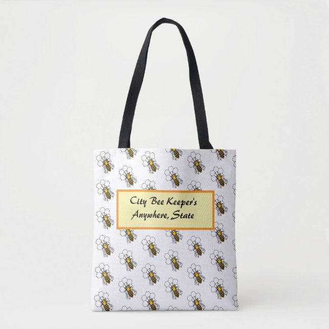 Tote Bag (ao) - City Bee Keeper Group (Frente)