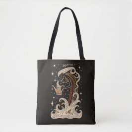 Tote Bag Aquarius Celestial Arte Zodiática