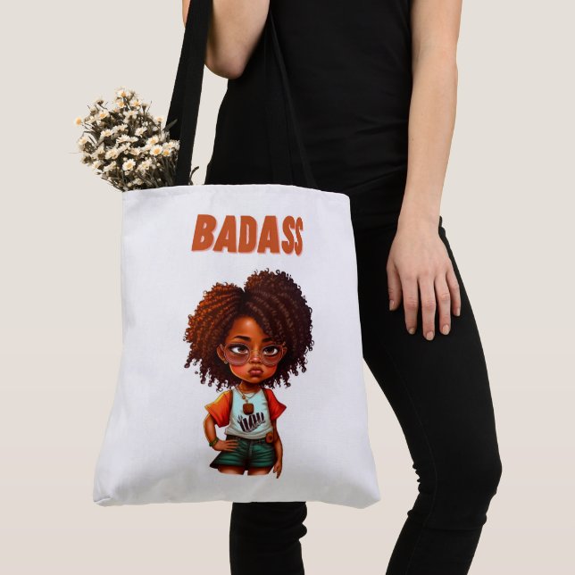 Tote Bag BADASS (Close Up)