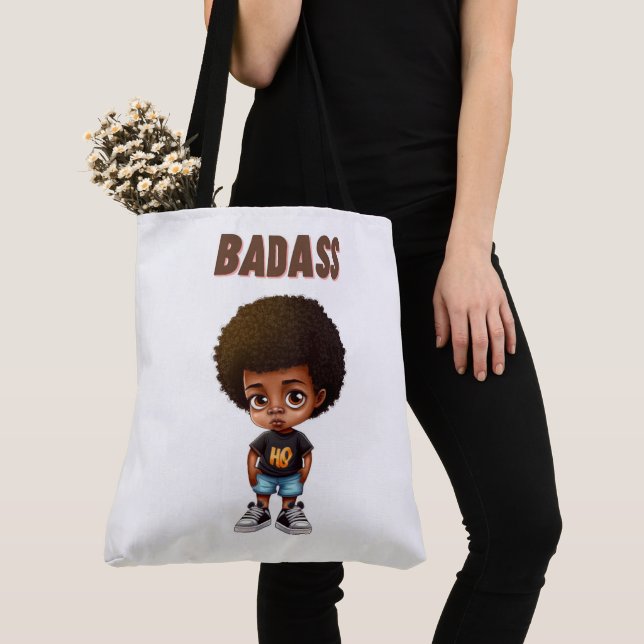 Tote Bag BADASS (Close Up)