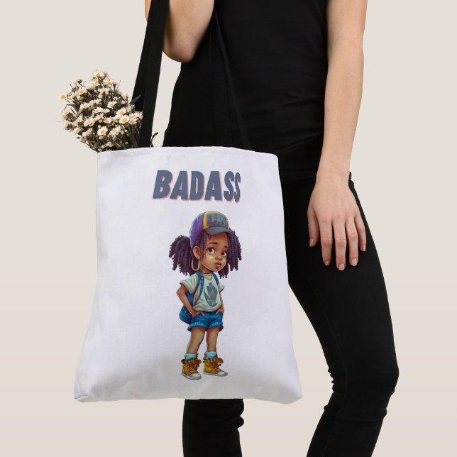 Tote Bag BADASS (Close Up)