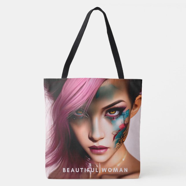 Tote Bag beautiful woman (Frente)