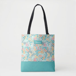 Tote Bag Botânica Colorida