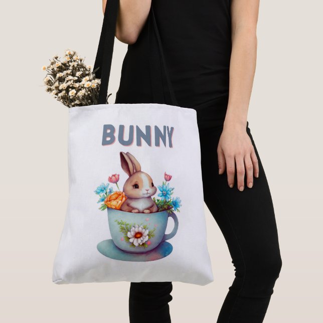 Tote Bag Bunny (Close Up)