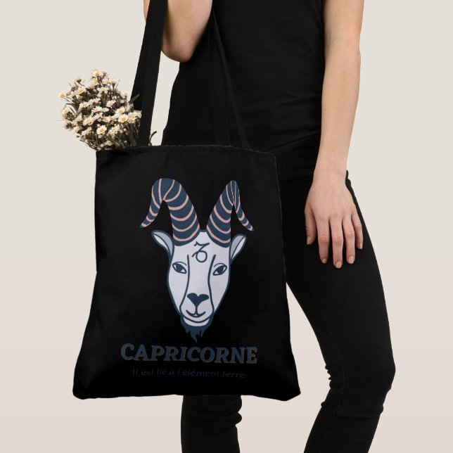 Tote Bag Capricorne (Close Up)