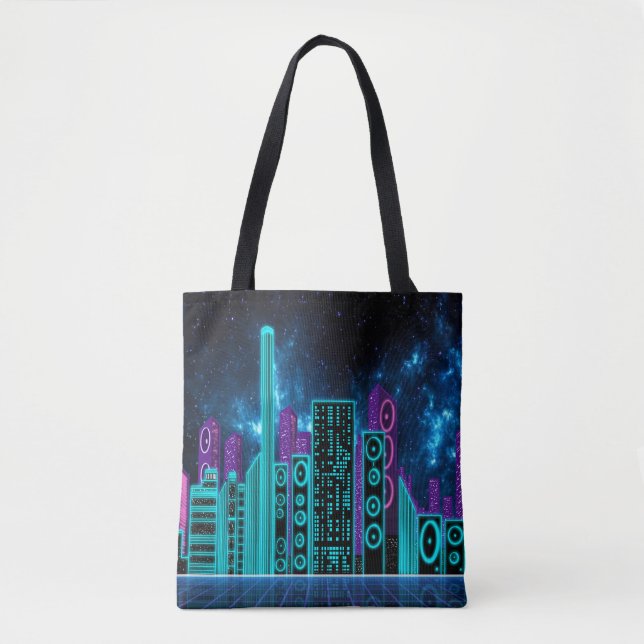 Tote Bag Cidade de Áudio-1 (Frente)