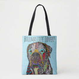 Tote Bag Colorida Bullmastiff