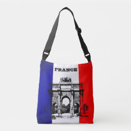 Tote Bag com Bandeira da França
